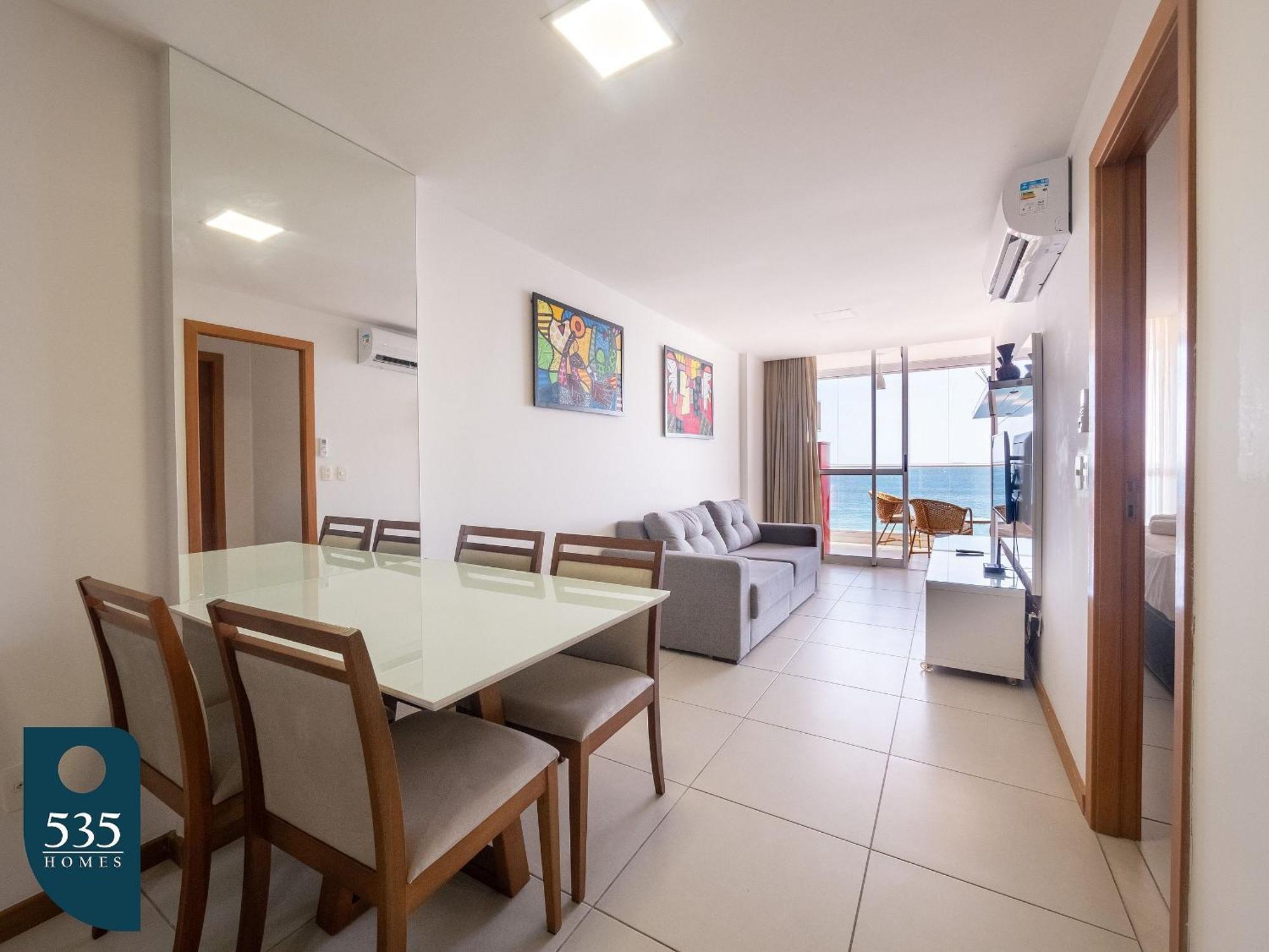Apartamento E Sala Vista Mar A 300m Do Farol Da Barra Salvador