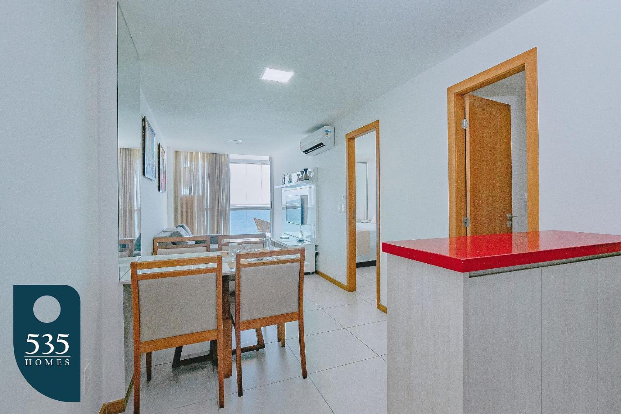 E Sala Vista Mar A 300m Do Farol Da Barra Apartamento Salvador